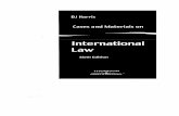 International Law Harris D J