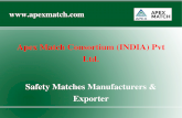 Safety Matches Manufacturers & Exporter