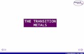 C3 Patterns of Behaviour - Transition Metals