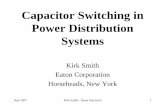 Capacitor bank Switching