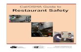 Cal OSHA Restaurants
