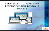 Strategies to Make Your Responsive Web Design