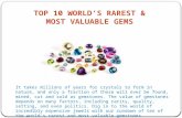 Top 10 World’s Rarest & Most Valuable Gems