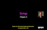 Py4inf 06 Strings