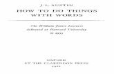 J. L. Austin-How to Do Things With Words (William James Lectures) -Oxford University Press (1962)