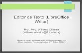 Editor de Texto (Writer)