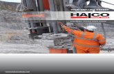 HALCO DTH Drill Tools User Guide