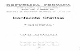 Cartilha Campa Peru (1971) Icantacota Shintsia