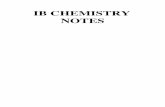 Ib Chemistry Notes (Excl f)