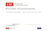 Private Investment in the UK