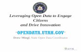 UT DGS 15 Presentation - Open Data Get Ready - Mingl