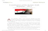 Syria Constitution (2012)