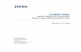 Sjzl20092367-ZXWR RNC (V3.07.300) Alarm Handling Reference