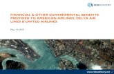 Etihad Airways' Report on U.S. airline government benefits
