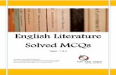 English Literature Solved MCQs.pdf