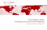 The Digital Utility Findings and Recommendations Results Summary Final 0