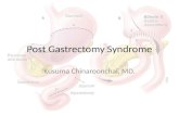 post gastrectomy syndrome