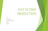 Just in Time Production
