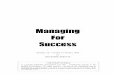 1Leadership - Managing for Success - Leadership Management