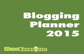 2015 Blogging Planner 1.1