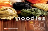 Noodles in 60 Ways Great Recipe Ideas With a Classic Ingredient