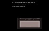 AEG Competence B4300 1 M User Manual