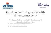 Random Field Ising Model With Finite Connectivity