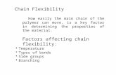 Chain Flexibility