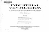Industrial Ventilation 24 Edit 1 2001
