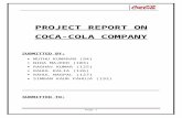 project Report on Coca Cola