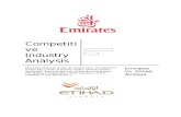Industry Competitor Analysis - Emirates vs. Etihad