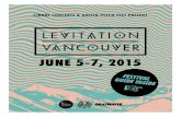 Levitation Vancouver 2015 Festival Pullout Guide — Published by BeatRoute Magazine