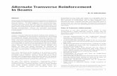 Alternate Transverse Reinforcement in Beams-ICI Journal-Vol 13-No.3,Oct-Dec 2012-Pp 7-12