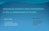 Analysis of Multi-Domain Wave Propagation in IC Engine