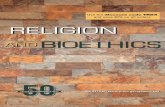 Georgetown University Press Religion and Bioethics 2015