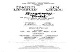 Sweeney Todd Vocal Score