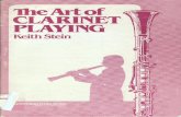 [Keith Stein] the Art of Clarinet Playing