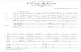 Folía Daliniana - Montsalvatge, X. (full score)