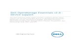 Dell OpenManage Essentials Device Support.pdf