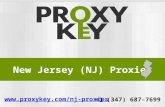 ProxyKey - New Jersey (NJ) Proxies