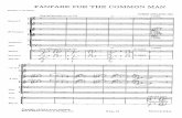 Copland - Fanfare for the Common Man - Conductors Score