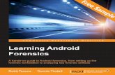 Learning Android Forensics - Sample Chapter