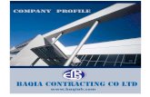 Baqia Contracting Co .Ltd Profile