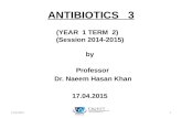 Antibiotics  3 17.04.2015