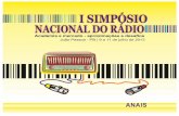 Anais i Simposio Nacional Do Radio Revisado