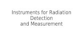 Instruments for Radiation Detection