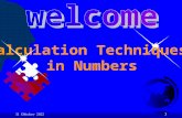 calculation Techniques in numbers.ppt