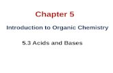 Chapter 5.3 Acids and Bases
