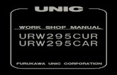 Unic Urw295car & Cur Shop Manual