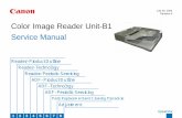 Color Image Reader Unit-B1 SM Rev0 073009